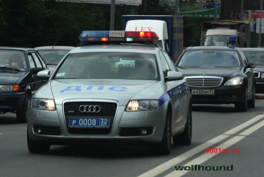 audi a6 police